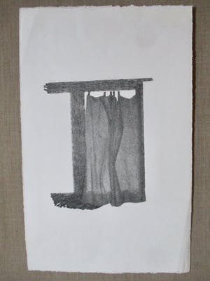 Henk van der Haar - litho "gordijn" voor De Luis kopen? Bied vanaf 40!