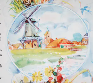 Johan Dijkstra - zeer zeldzame promotieprent 'het Groninger landschap'- kleurenlitho kopen? Bied vanaf 125!