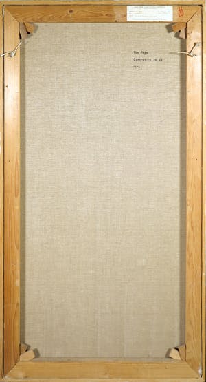 Ton Pape - Olieverf op doek, Compositie Nr.21 - Ingelijst (Groot) kopen? Bied vanaf 1!