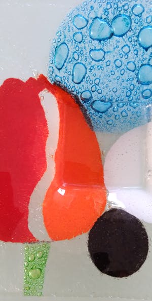 Niet of onleesbaar gesigneerd - moderne, frisse schaal, handgemaakt kopen? Bied vanaf 1!