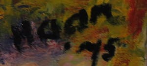 Pieter Haan - Acryl op doek, Twee figuren kopen? Bied vanaf 50!