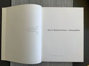 Jan Schoonhoven - Retrospektiv kopen? Bied vanaf 40!