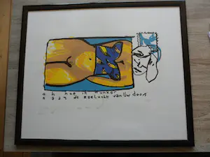 Herman Brood - Zeefdruk: Oh hoe ik hunker kaufen? Bieten Sie von 285!