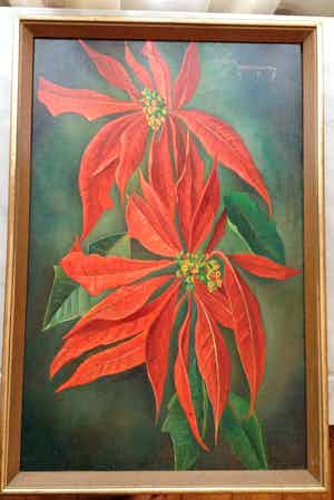 Machiel Brandenburg - Kerstster, 1957 verkocht voor € 170!