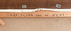 Bert van Santen - Het Licht van de Waal - Schilderij kopen? Bied vanaf 195!