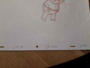 Matt Groening - lot van 2 originele productie tekeningen, The Simpsons, Chief Wiggum kopen? Bied vanaf 50!