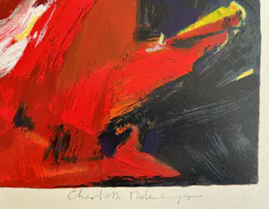 Charlotte Molenkamp - handgesigneerde zeefdruk | 'Dansend Kind' | 1993 kopen? Bied vanaf 10!