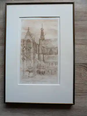 Willem Hopman - Ets. De Grote kerk te Alkmaar verkauft für € 35!