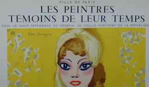 Kees van Dongen - Brigitte BARDOT, Lithografie, 1964 kopen? Bied vanaf 100!