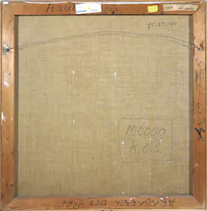 Anton Bolleurs - Olieverf op doek, Muziek nr. 6 - Ingelijst kopen? Bied vanaf 1!