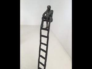 Corry Ammerlaan - Sculptuur “ De denkende mens “ kopen? Bied vanaf 55!