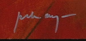 Peter Meijer - Zeefdruk op paneel, De brief - Ingelijst (Groot) kopen? Bied vanaf 60!