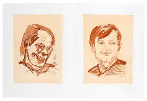 Georg Baselitz - Dahlem und Friedrich kaufen? Bieten Sie von 580!