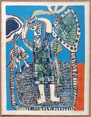 Corneille - La villageoise, litho kopen? Bied vanaf 295!