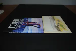 Toer van Schaijk - 2 boeken, o.a. tekeningen bij choreografie 'Landschap' genummerd 533/2200 kopen? Bied vanaf 60!