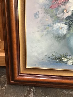 Niet of onleesbaar gesigneerd - Pot met bloemen kopen? Bied vanaf 1!