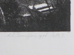 Albert Zwartjes - Ziet, de Mens - Litho kopen? Bied vanaf 1!