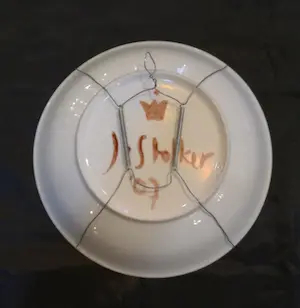 Judith Stolker - (Wand-) bord handbeschilderd, gesigneerd kopen? Bied vanaf 1!