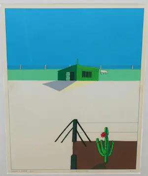 Harrie Gerritz - Maasdijkschuurtje - 1973 - oplage X/XV kaufen? Bieten Sie von 100!