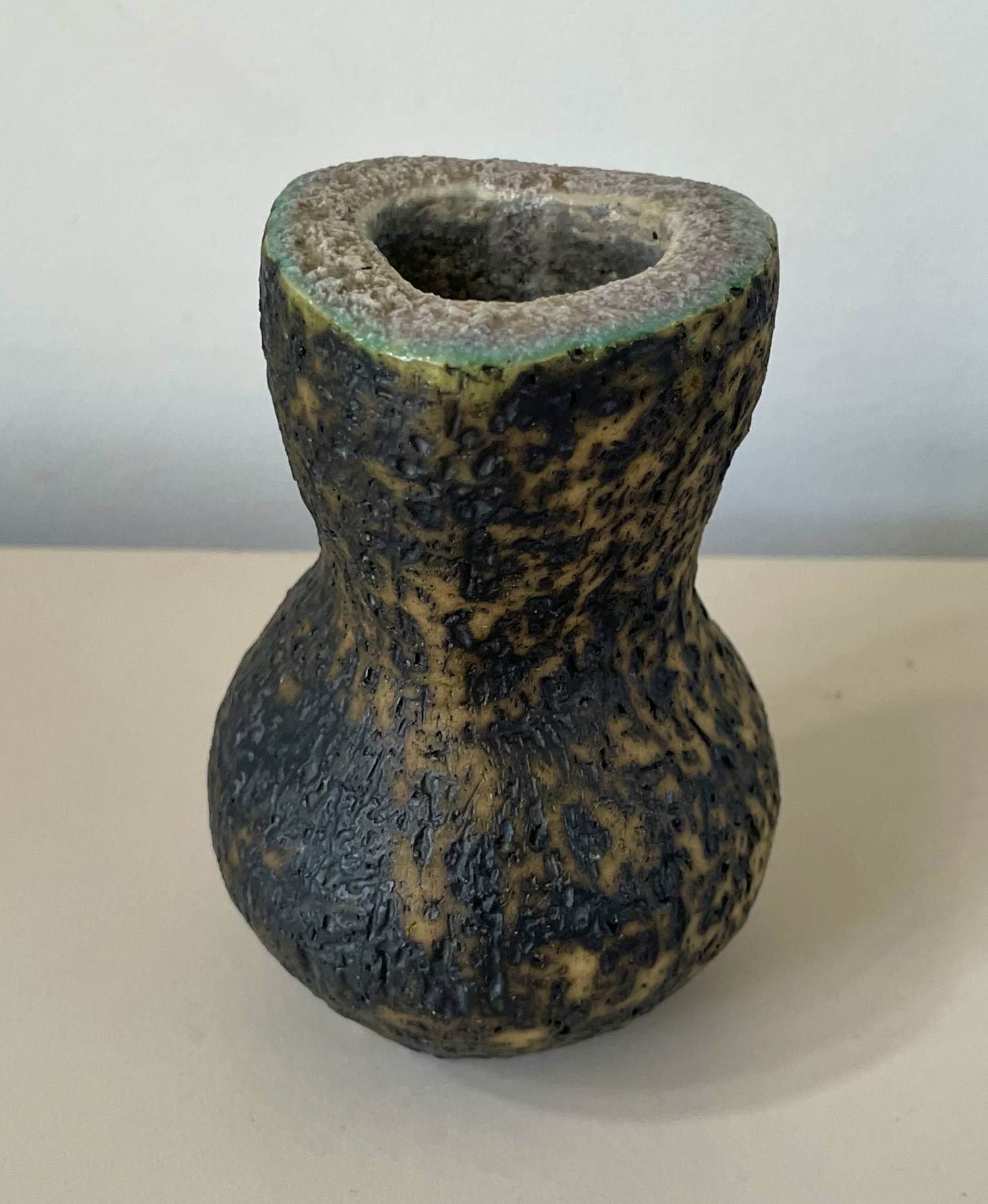 Pieter Groeneveldt - Vintage Berkenbast vaasje model 753-A verkocht voor € 20!