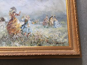 Marie Charlot - Paardenrit op strand. kopen? Bied vanaf 1!