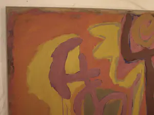 Joseph Halevi - Acryl op canvas , Pattern – Groot , Ingelijst, 130 x 150 cm kopen? Bied vanaf 1!