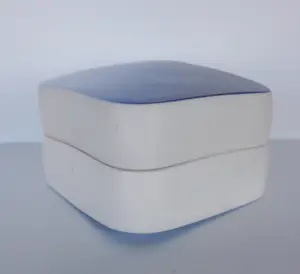 Olav Slingerland - Chinabox (set van 3) blauw geglazuurd aardewerk kopen? Bied vanaf 200!