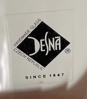 Desna Crystal - Facet geslepen kristallen kom op voet kopen? Bied vanaf 20!