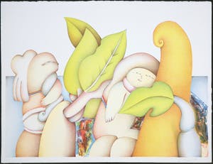 Jorg Reme - Litho, Z.T. Figuren kopen? Bied vanaf 20!