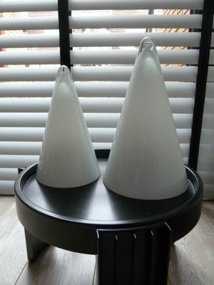 Niet of onleesbaar gesigneerd - Vintage design Tafellampen SCE France - "TeePee" kopen? Bied vanaf 1!