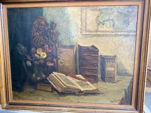 Niet of onleesbaar gesigneerd - Br Donatianus 1944 verkocht voor € 1!