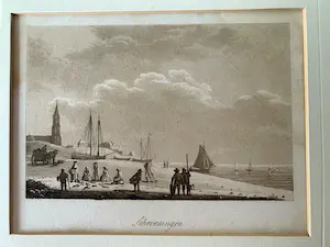 Samuel Ireland - Strandgezicht naar een tekening uit 1789. kopen? Bied vanaf 10!