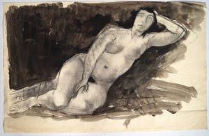 Jan Tullemans - liggend naakt kopen? Bied vanaf 65!