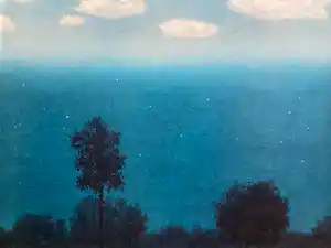 Rene Magritte - Le tombeau d’Eric Satie - lithografie verkocht voor € 70!