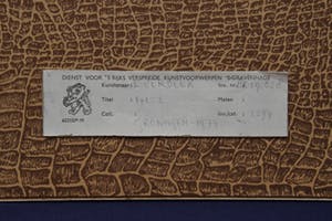 Irene Verbeek - 1+1=2, 2/7 E.A., 1974 - Ets op papier - BKR Groningen kopen? Bied vanaf 20!