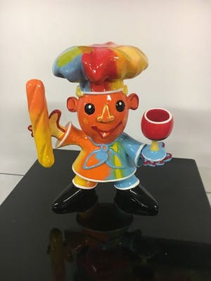 Ad Verstijnen - Kokkie met Stokbrood - Master Chef - Oplage 200 kopen? Bied vanaf 65!