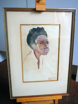 Herman Gouwe - Jongeman van Tahiti -aquarel circa 1930- kopen? Bied vanaf 75!