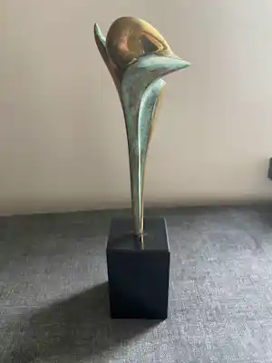 Ruurd Hallema - Sculpture brons verkauft für € 175!