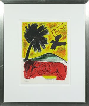 Corneille - Litho, Zonder titel - Ingelijst kopen? Bied vanaf 150!