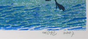 Nantsje Vonk-Rienstra - Zeefdruk, Winterslaap - Ingelijst (Groot) kopen? Bied vanaf 35!