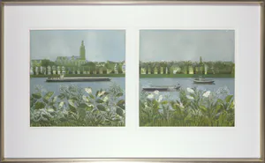 Laetitia de Haas - Kleurenets, Nijmegen - Ingelijst (Groot) kopen? Bied vanaf 100!