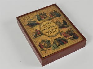 Curiosa - Antieke houten puzzel "Joseph and his Brethren" kopen? Bied vanaf 1!