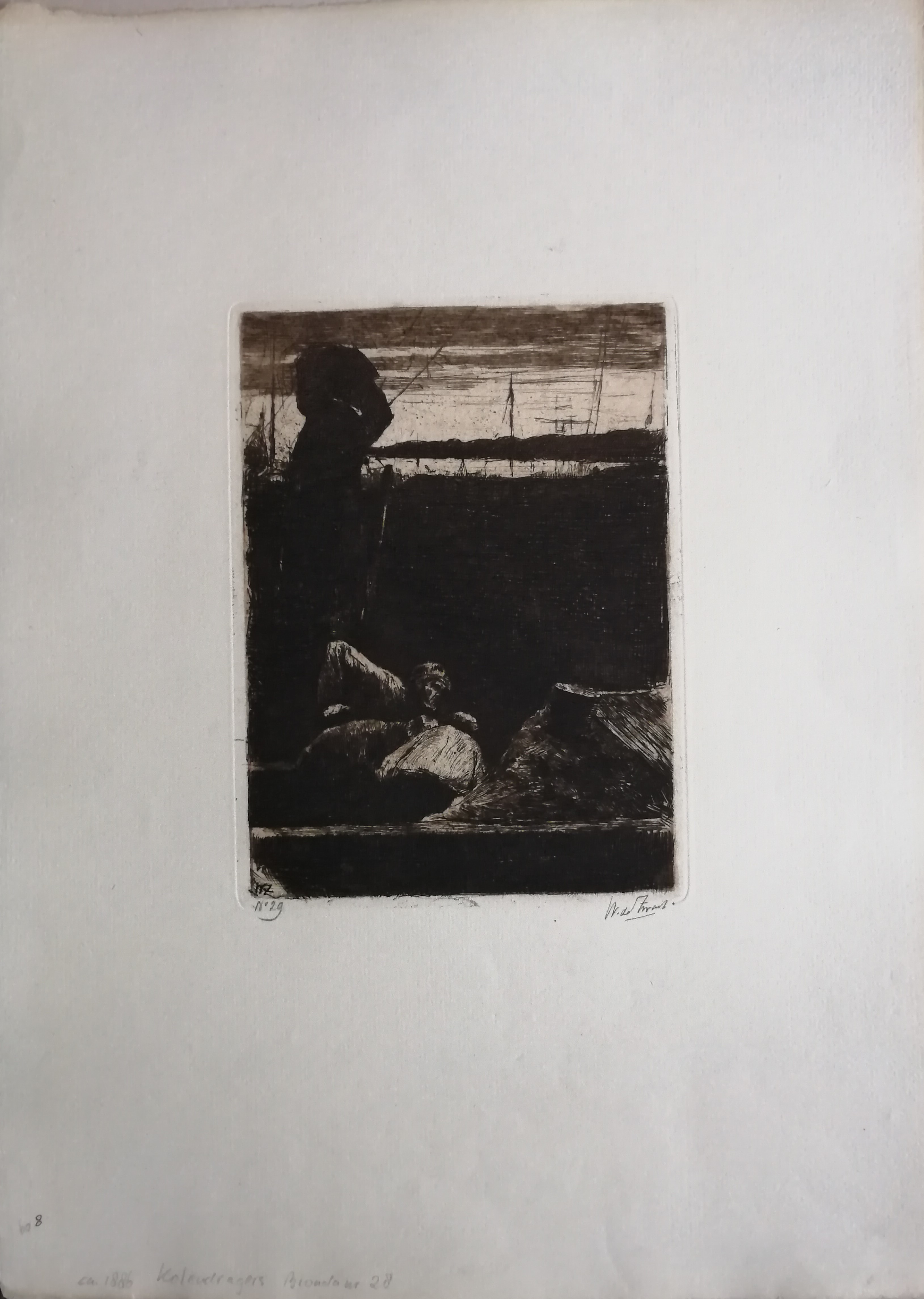 Willem de Zwart - Kolendragers kopen? Bied vanaf 30!