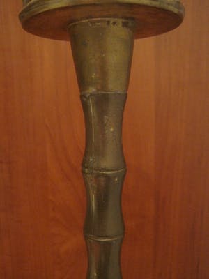 Brons (Onbekend) - 2 Japanse kandelaars. kopen? Bied vanaf 45!