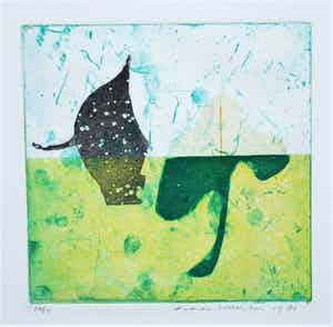 Frank Lodeizen - Abstracte kleurets 1981 - oplage 11 verkocht voor € 50!