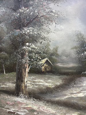 Niet of onleesbaar gesigneerd - Zonder titel kopen? Bied vanaf 1!