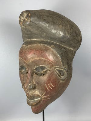 Bakongo - Old AFRICAN Bakongo mask - Congo. kopen? Bied vanaf 35!