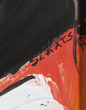 Miriam Slaats - Acryl op karton, Popcorn - Ingelijst (Groot) kopen? Bied vanaf 1!