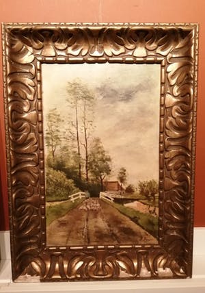 Niet of onleesbaar gesigneerd - Pendant - Zomer & Winter (1901) - Hollandse School kopen? Bied vanaf 10!