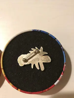 Corneille - zilveren broche kopen? Bied vanaf 53!